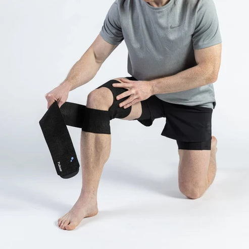 Elastyczny kompresyjny opatrunek z bandażem